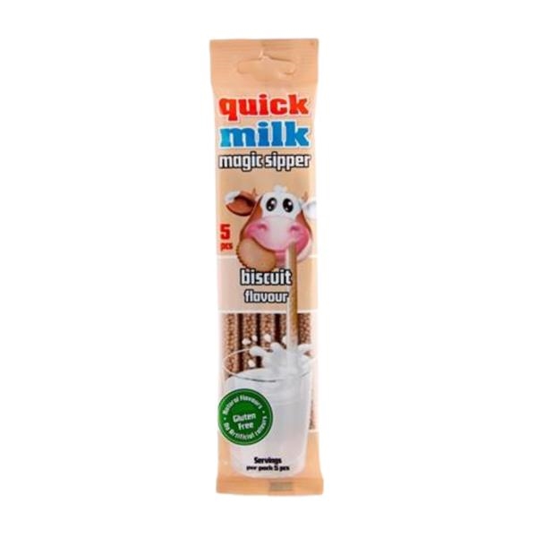 Quick Milk biscuit straw x 20 cases