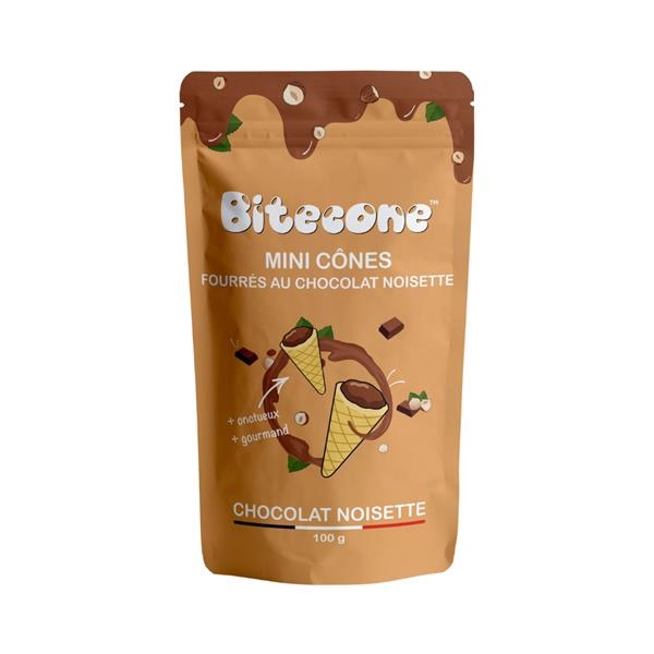 Bitecone Chocolat Noisette 100 gr x 15 pc