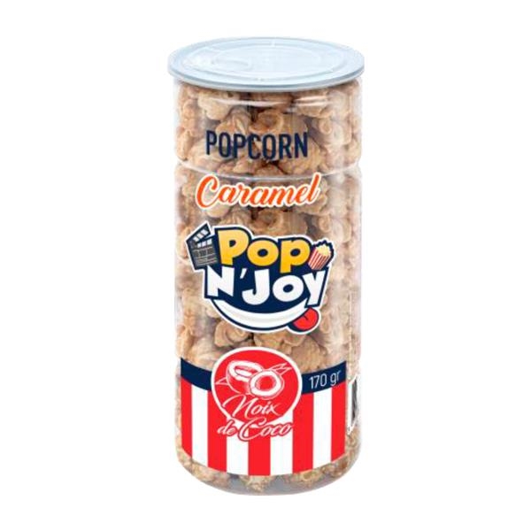 Pop N Joy coconut popcorn 170 gr x 12 st