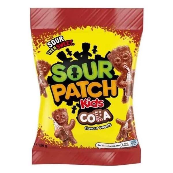 Sour Patch Kids Goût Cola 130 gr x 10 pc