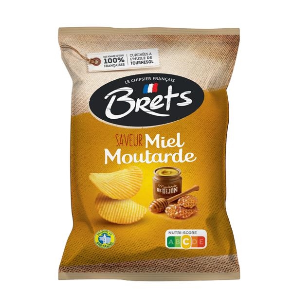 Chips Brets saveur miel moutarde 125 gr x 10 pc