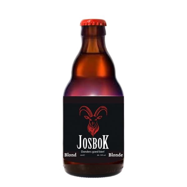 Blond beer JosBok (7%) 330 ml x 24 pc