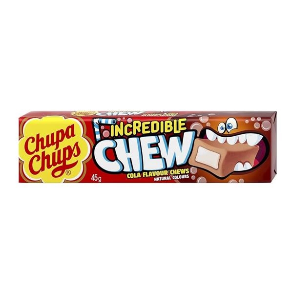 Chupa Chups Incredible Chew Cola 45 gr x 20 pc