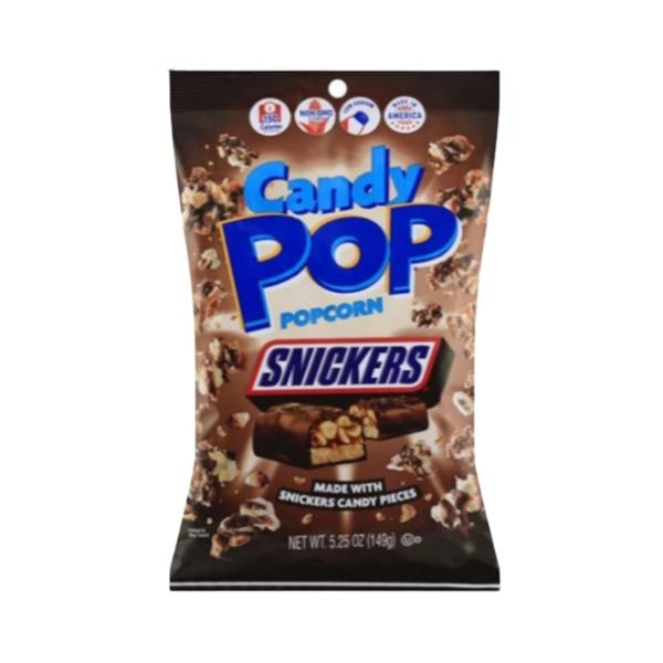 Snickers Candy Pop popcorn 149 gr x 12 pc