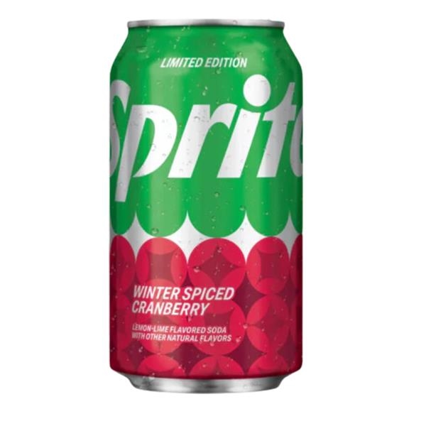 Sprite Winter Spiced Cranberry 355 ml x 12 pc