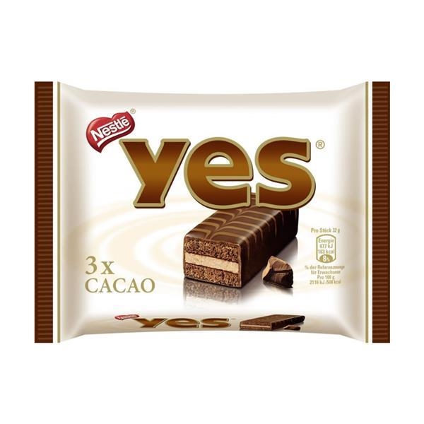 Nestlé Yes chocolate tripack 96 gr x 8 pc