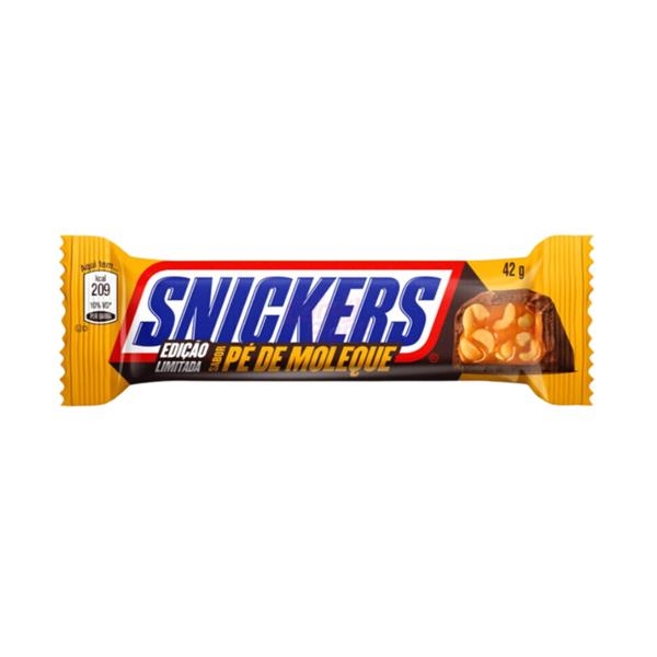 Snickers Pé de Moleque 42 gr x 20 pc