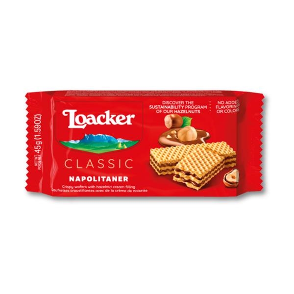 Loacker Classic Napolitaner 90 gr x 12 st