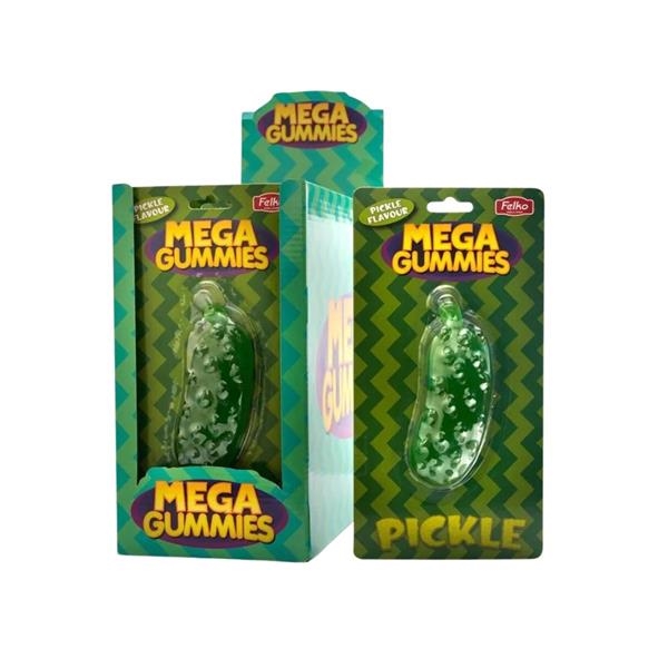 Mega Gummies Augurk 120 gr x 22 st