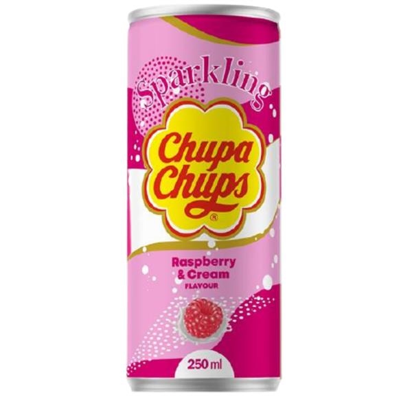 Chupa Chups raspberry cream 250 ml x 24 st