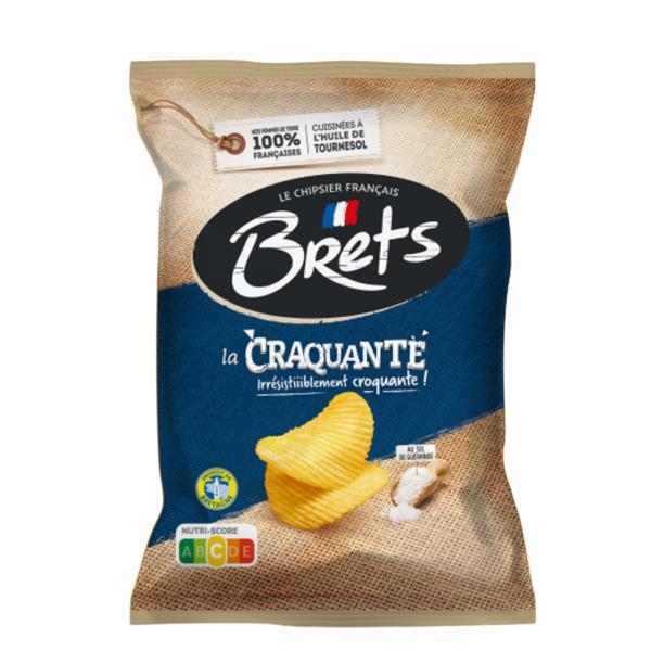 Brets chips La Craquante 125 gr x 10 st