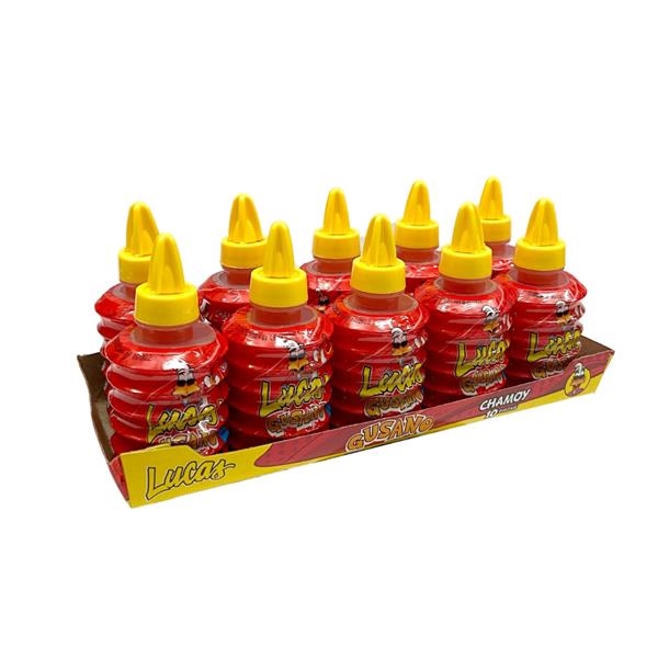 Candy Lucas - Gusano Chamoy 36 gr x 10 pc