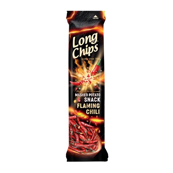 Long Chips Flaming Chili 75 gr x 20 pc