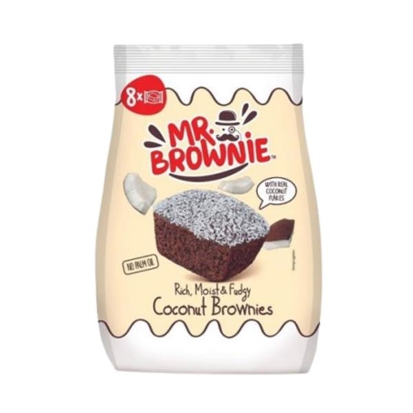 Brownies à la noix de coco 200 gr Mr Brownies  x 12 pc
