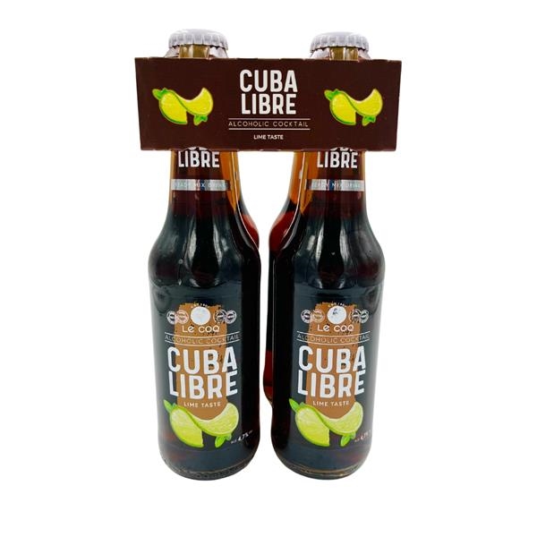 Cocktail Le Coq Cuba Libre (4,7%) 330 ml - 4-Pack x 6