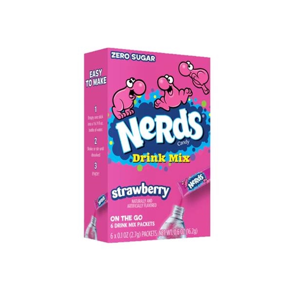 Wonka Nerds Drink Mix strawberry 16,2 gr x 12 pc