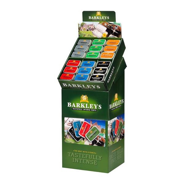 Display Barkleys Mints 1 legger (groen)