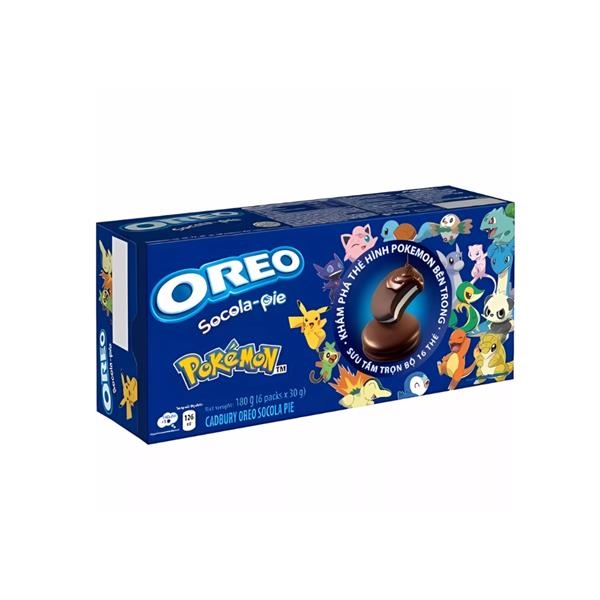 Oreo Choco Pie Pokemon Original 180 gr x 12 st