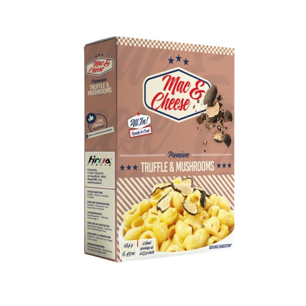 Mac & Cheese Truffe Champignons 184 gr x 10 pc
