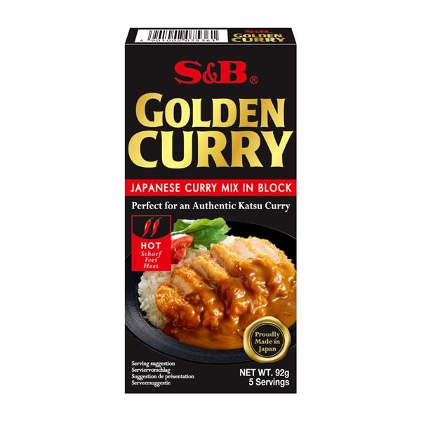 S&BGolden Curry piquant 92 gr x 24 pc