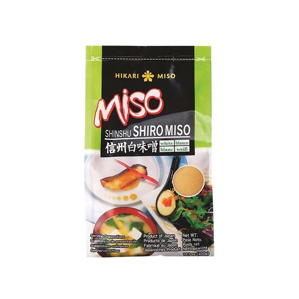 Hikari Miso Sojabonenpasta Miso Wit 400 gr x 10 st