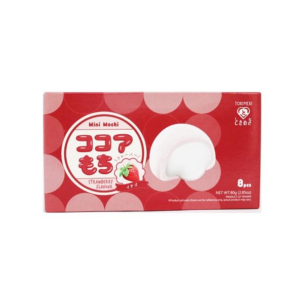 Tokimeki Mini Mochi Strawberry 80 gr x 24 pc