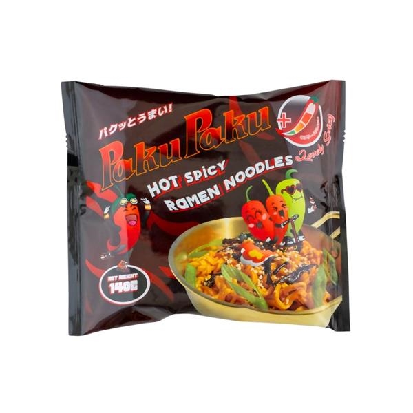 PakuPaku nouilles Pepper X Lovely Spicy 140 gr x 5 pc