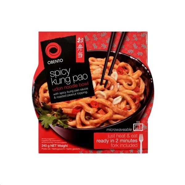 Obento Spicy Kung Pao Udon Bowl 240 gr x 6 pc