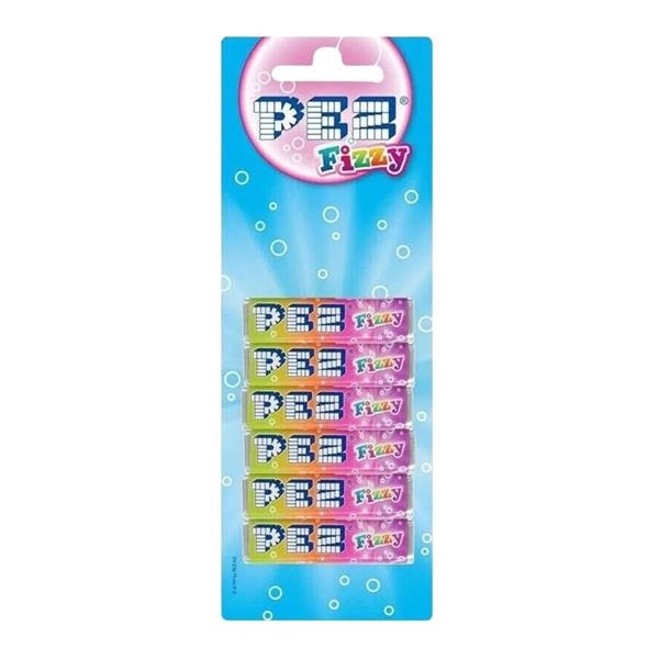 Pez Blister Fizzy 6 Pack 51 gr x 18 pc