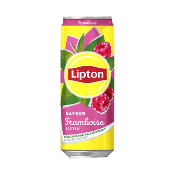 Lipton ijsthee framboos 330 ml x 24 st