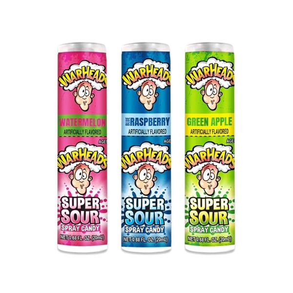 Warheads super sour spray 20 ml x 12 pc