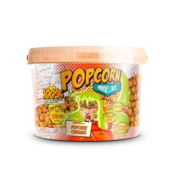 Pop Corn Marvelous caramel 350 gr x 18 pc