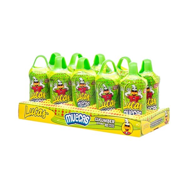 Candy Lucas - Muecas Pepino 24 gr x 10 pc