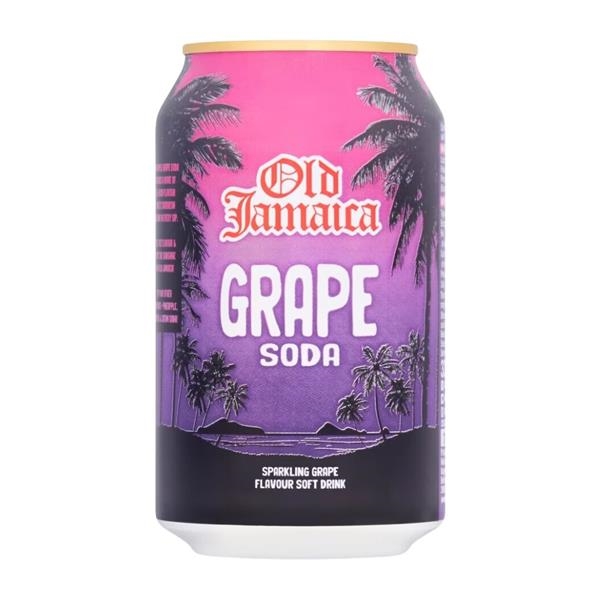 Old Jamaica Grape Soda 330 ml x 24 pc