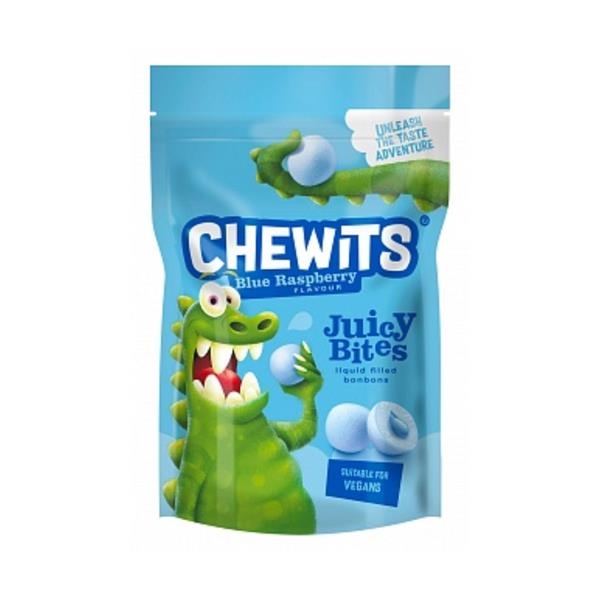 Chewits Juicy Bites Blue Raspberry 115 gr x 10 st