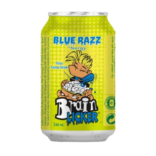 Brain Licker Blue Razz 330 ml x 12 pc