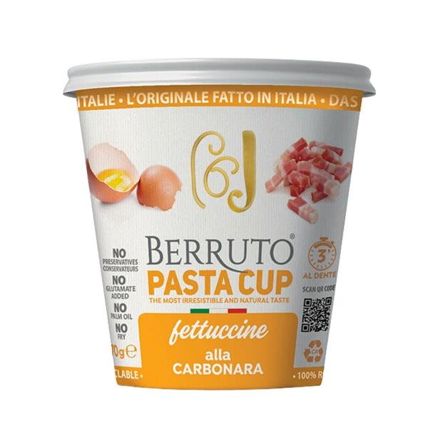 Pasta Berruto - Fetuccine Carbonara 70 gr x 8 pc