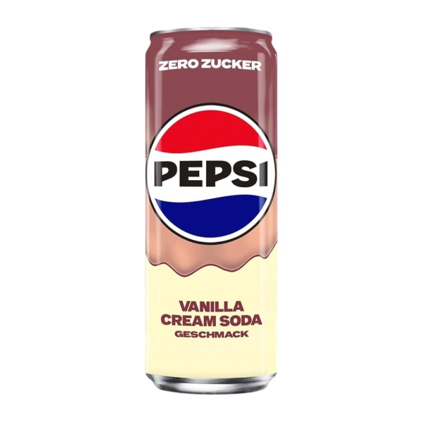 Pepsi Zero Vanilla Cream