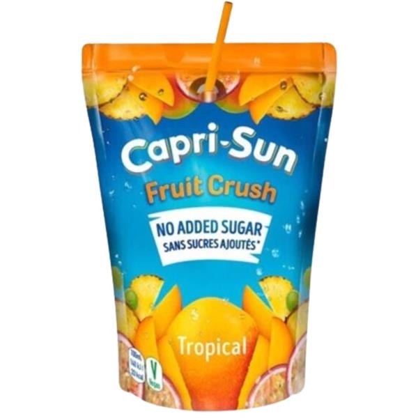 Capri-Sun fruit crush tropical 200 ml x 40 pc
