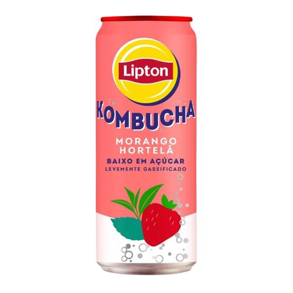 Lipton Kombucha Strawberry Mint 250 ml x 12 pc