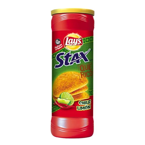 Lay's stax chile limon