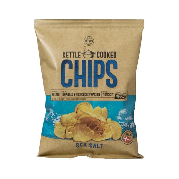 Kettle cooked chips Seasalt 150 gr x 15 pc