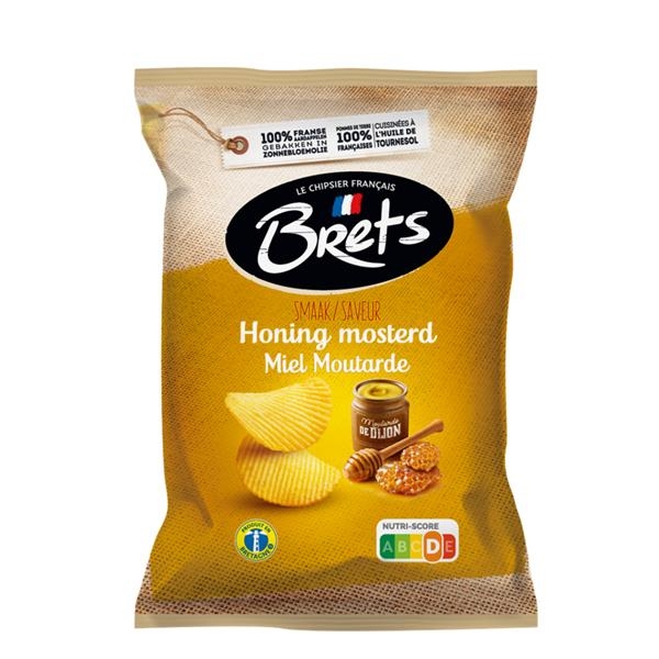 Brets crisps with honey mustard flavor 125 gr x 10 pc