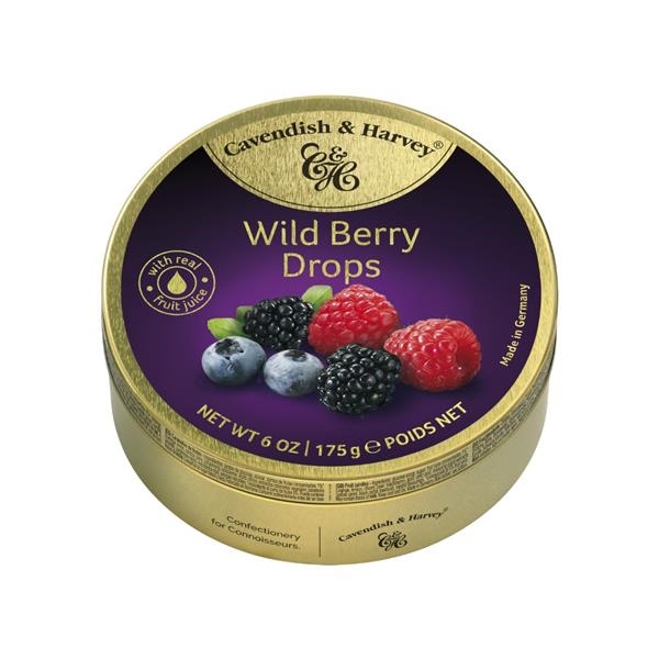 Cavendish & Harvey bonbons aux baies sauvages 175 gr x 9 pc