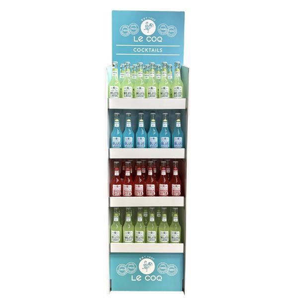 Display Le Coq Bleu carton vide