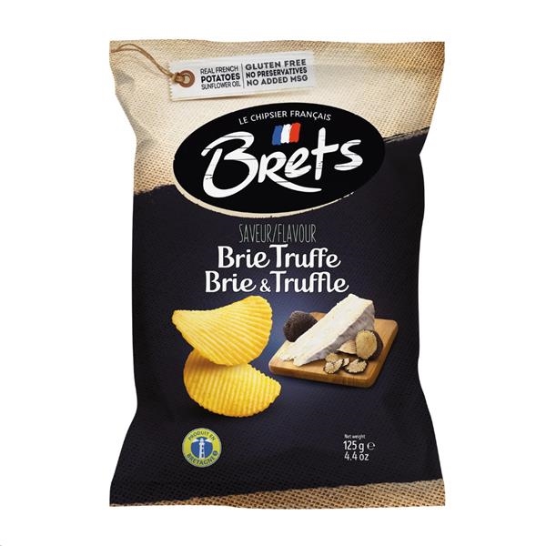 Brets chips met brie & truffelsmaak 125 gr x 10 st