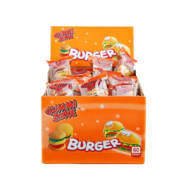 Gummi Zone Mini burger 8 gr x 60 pc