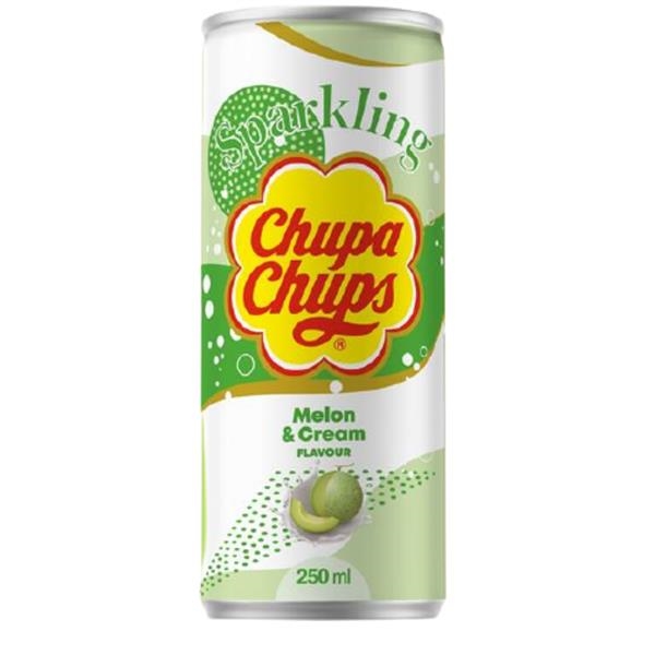 Chupa Chups melon & cream 250 ml x 24 st