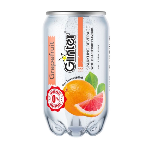 Glinter Sparkling zero Pamplemousse