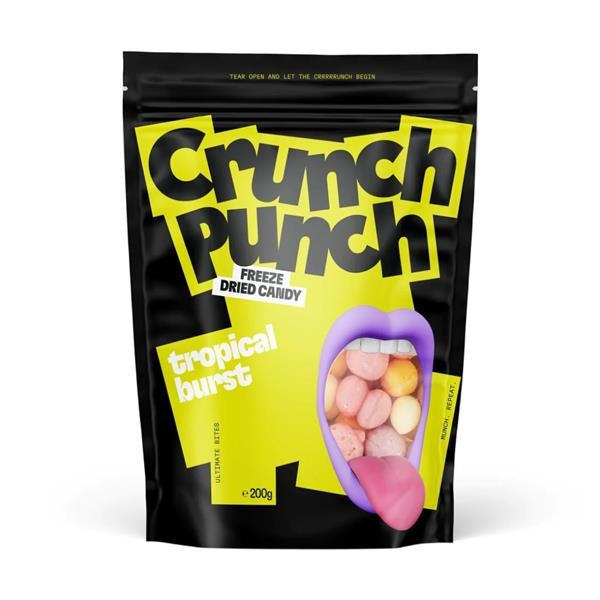 Crunch Punch Tropical Burst 200 gr x 12 pc